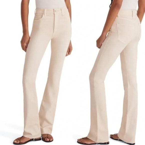 Favorite Daughter Valentina Bootcut Bone Jeans Size 25 B1544 - Picture 1 of 6